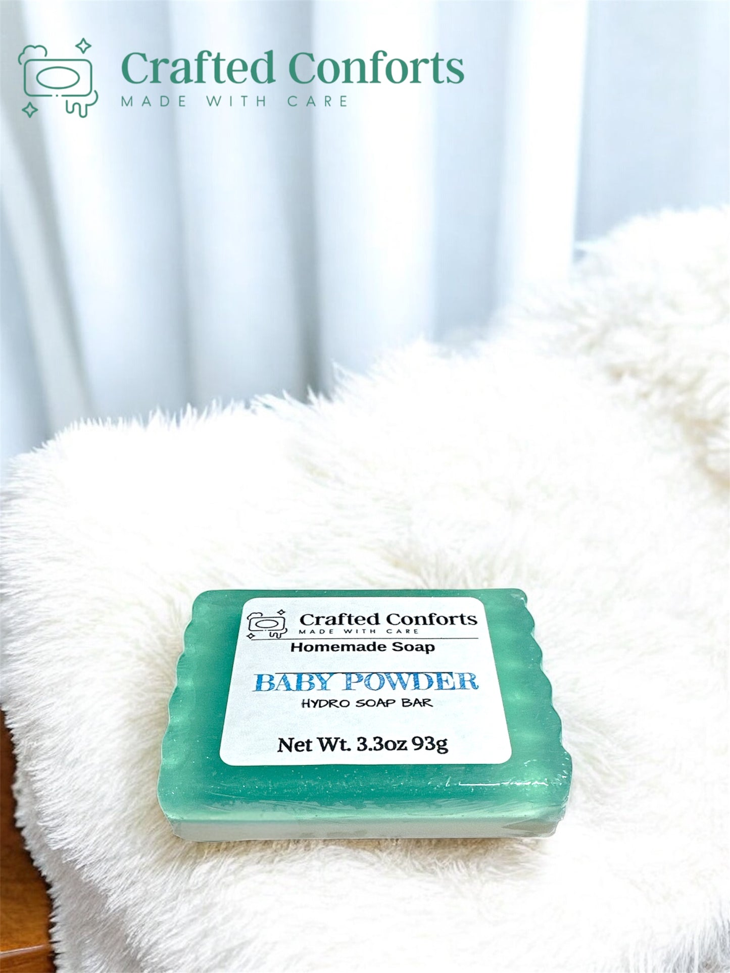 Baby Powder Soap Bar 3.3oz