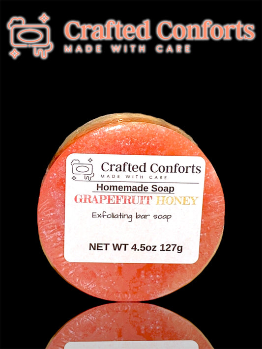 Grapefruit Honey Exfoliant Soap 4.5oz